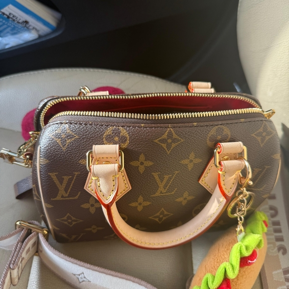 Louis Vuitton Monogram Mini Bag with Tan Accents - Picture 3 of 6